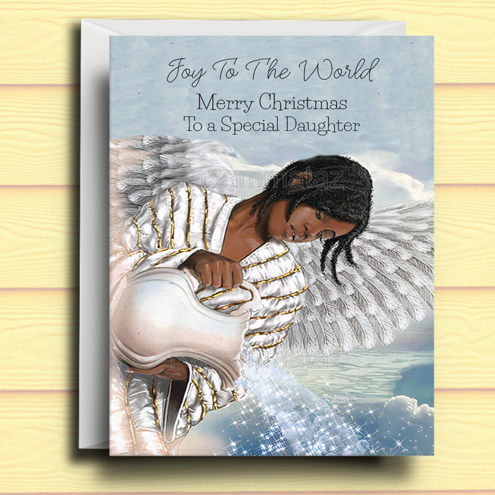 Black Angel A Christmas Card